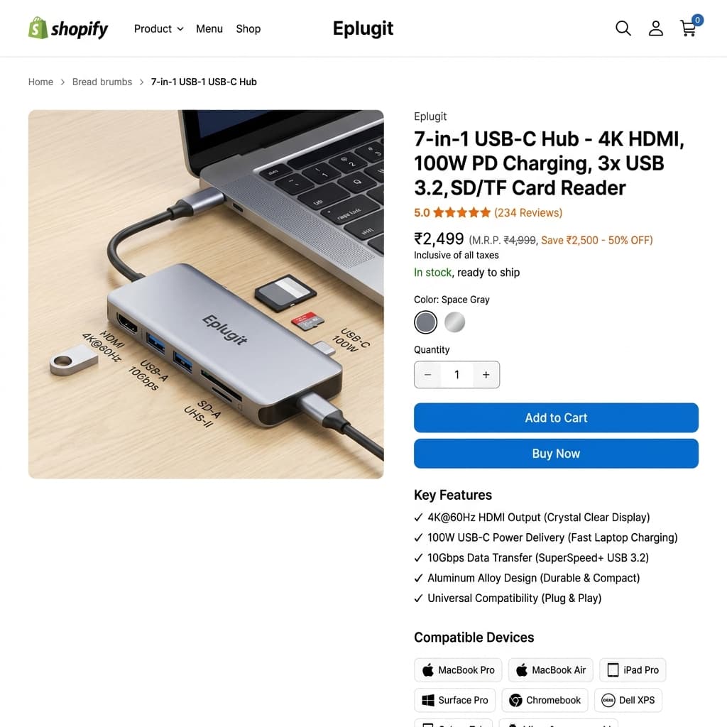 Eplugit, Product