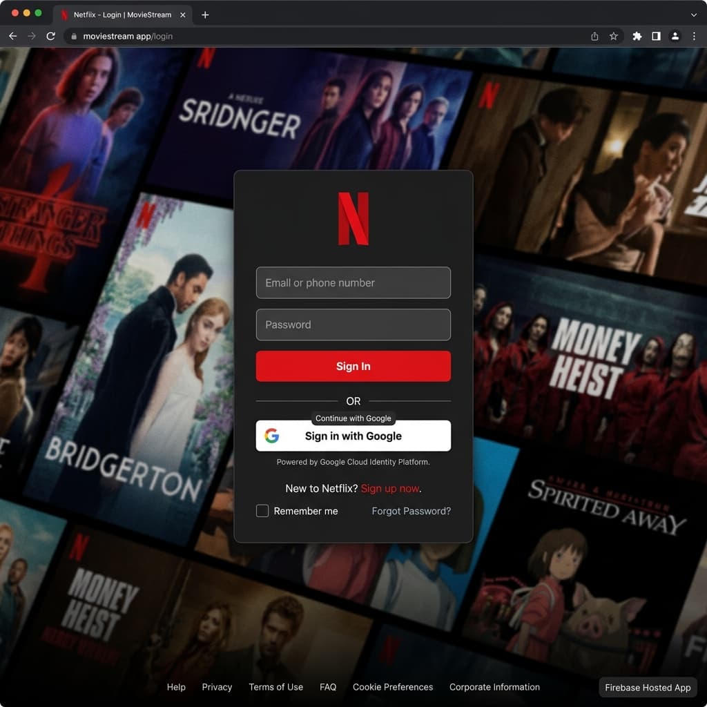 Netflix, Auth